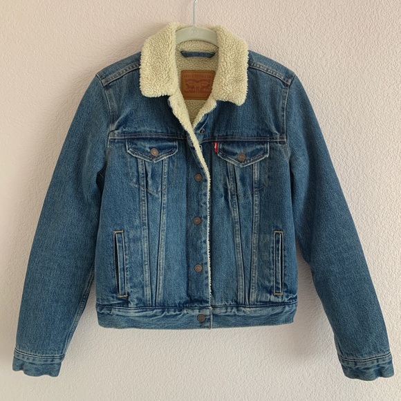 Levi's Original Sherpa Trucker Jacket - Picture 4 of 7